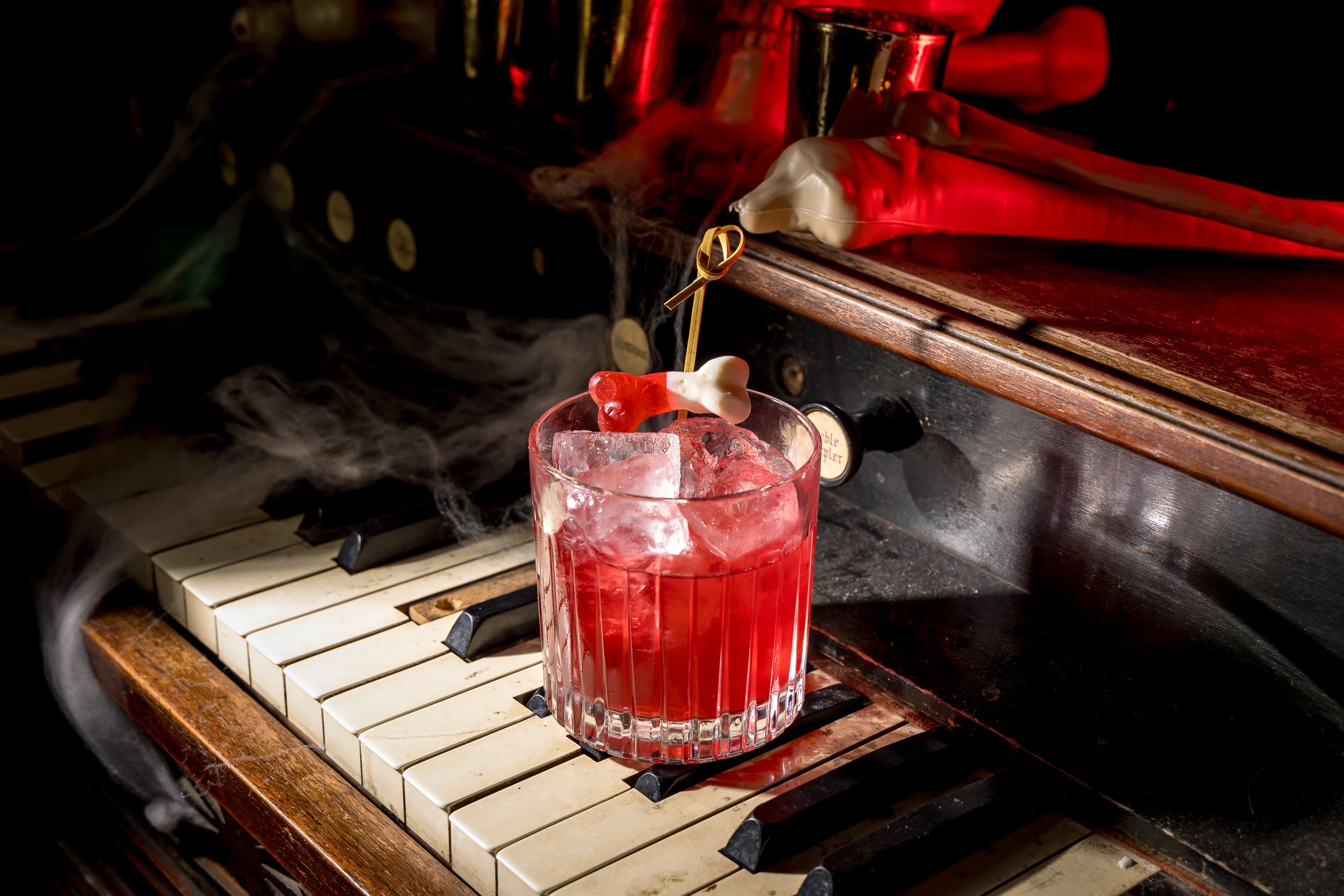 A Halloween cocktail at The Cocktail Club 